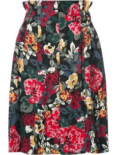 юбка с цветочным принтом Sonia Rykiel