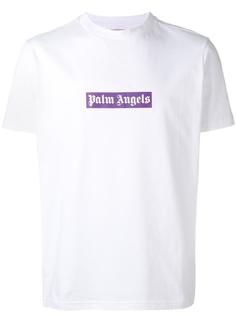 футболка свободного кроя с логотипом Palm Angels