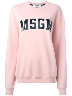 толстовка с логотипом MSGM