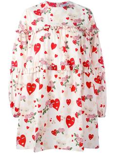 heart print dress Vivetta