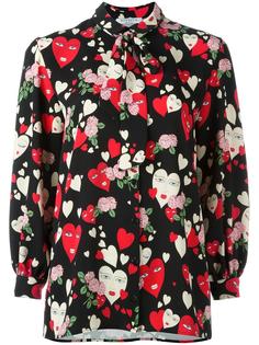 heart print shirt Vivetta