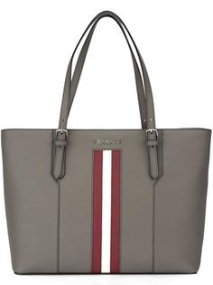 stripe detail tote Bally
