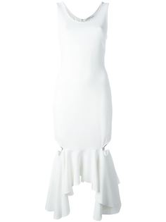 платье с воланом Givenchy