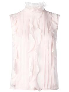 блузка с оборками Giambattista Valli