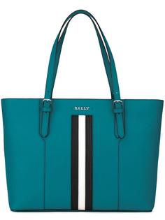 stripe detail tote Bally