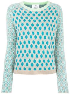 honeycomb pattern jumper Allude