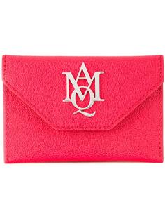 insignia envelope card holder Alexander McQueen