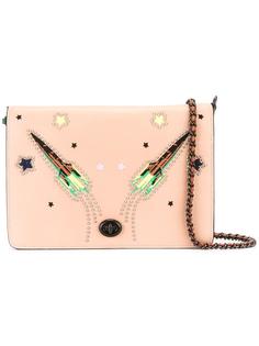 rocket embroidered crossbody bag Coach