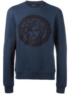 embroidered Medusa sweatshirt Versace