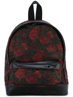 roses print backpack Palm Angels