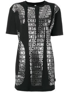 футболка с принтом логотипа Moschino Swim