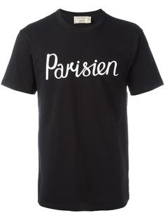 футболка Parisien Maison Kitsuné