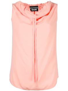 drawstring neck tank top  Boutique Moschino