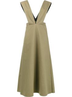 Cotton Dress with Crossover Straps Walk Of Shame