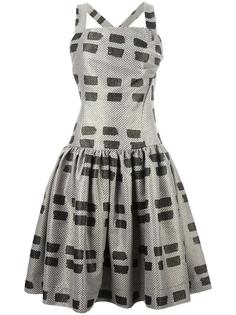 printed flared dress Vivienne Westwood Anglomania