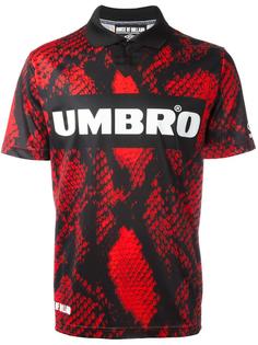 snakeskin print football top House Of Holland