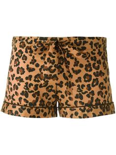 leopard print pyjama shorts  Otis Batterbee