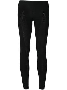 perforated panel knit leggings Boris Bidjan Saberi