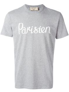 футболка Parisien  Maison Kitsuné