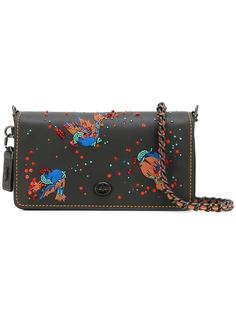 декорированная сумка на плечо Coach