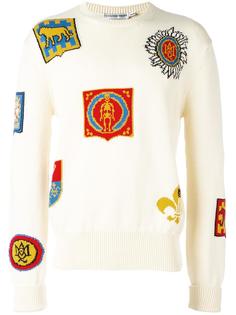 badge intarsia jumper Alexander McQueen