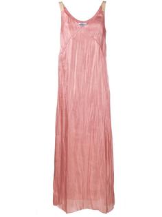 Crushed Silk Slip Dress  Walk Of Shame