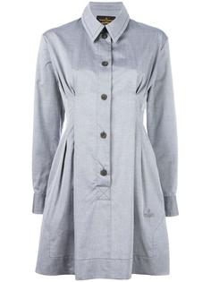 pleated detail shirt dress Vivienne Westwood Anglomania