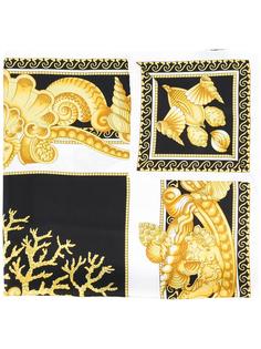 Baroque Oceanic scarf Versace