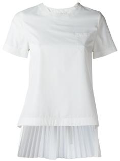 accordion pleat top Sacai