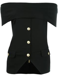 off-shoulder shirt Pierre Balmain