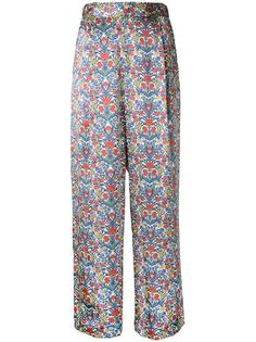 floral print straight trousers H Beauty&amp;Youth