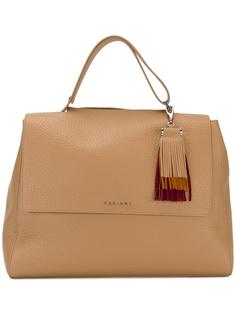 fringed detail tote Orciani