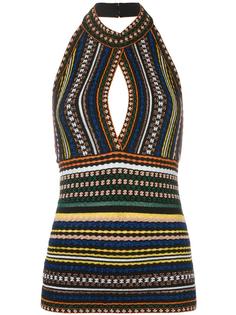 striped knitted top Missoni