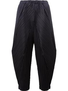 pleated cropped trousers Pleats Please By Issey Miyake