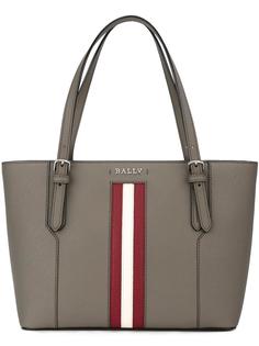 stripe detail tote Bally