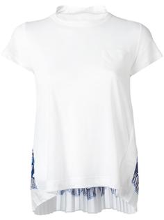 tribal lace T-shirt Sacai