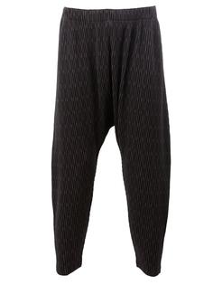 loose-fit cropped trousers Homme Plissé Issey Miyake