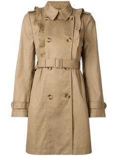 ruffled front trenchcoat Red Valentino