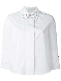 three-quarters sleeve studded shirt Mm6 Maison Margiela