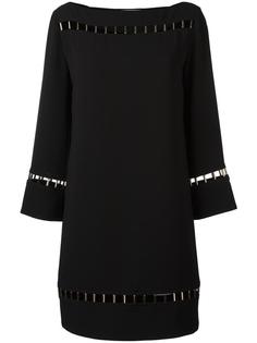 perforated details dress Versace Collection