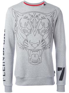 tiger print sweatshirt Plein Sport