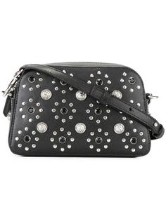 flower studded crossbody bag Versus