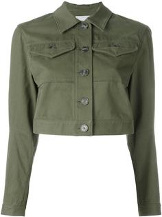 cropped denim jacket  T By Alexander Wang