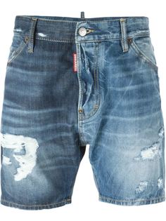 джинсовые шорты Dsquared2