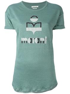 logo print T-shirt  Isabel Marant Étoile