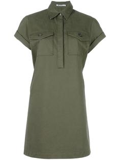 military shirt dress T By Alexander Wang