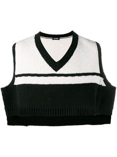 укороченная безрукавка Raf Simons