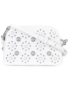 flower studded crossbody bag Versus
