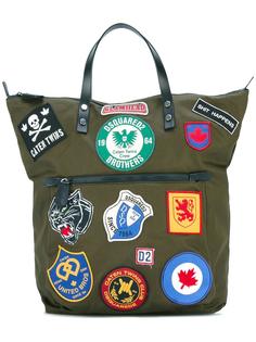 logo patch shopper tote Dsquared2