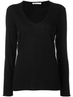 scoop neck sweatshirt  T By Alexander Wang